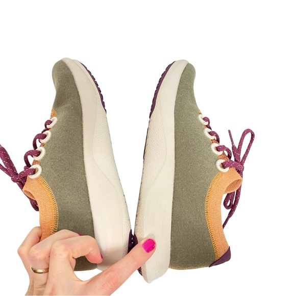 Allbirds Mizzle Shoes Mens Size 8.5 9 Wool Dasher Limited Edition Green Multi - Picture 6 of 12